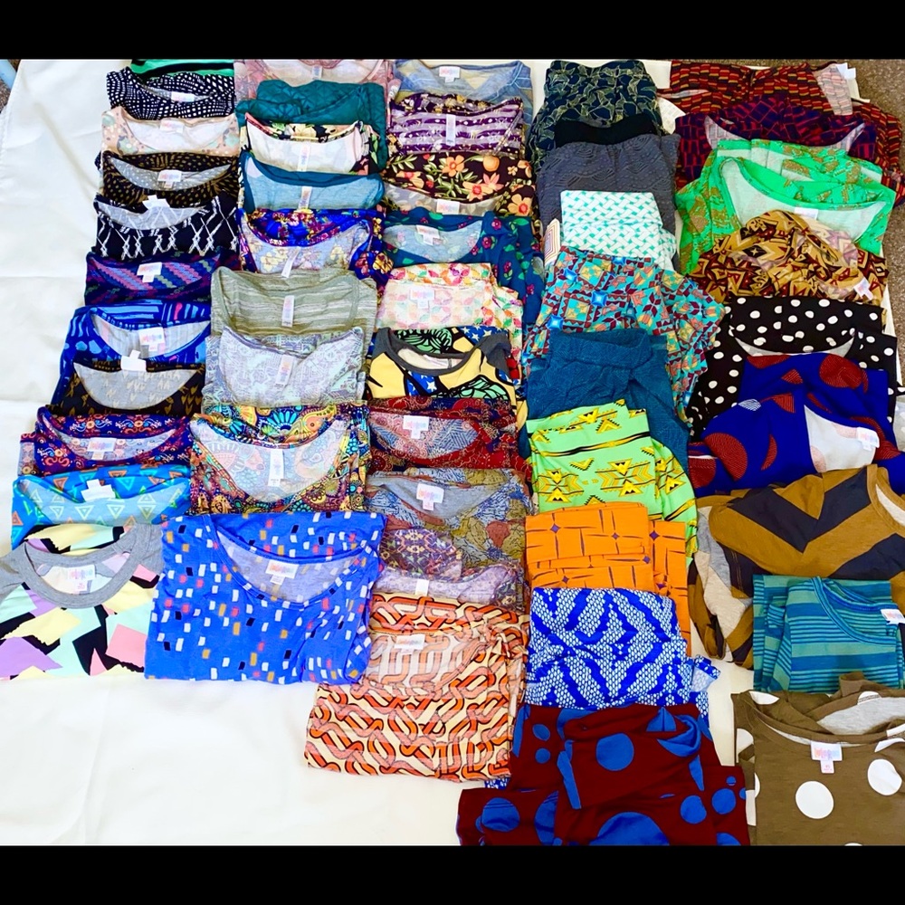 HUGE 48 piece LulaRoe NWT & Used Clothing Lot
